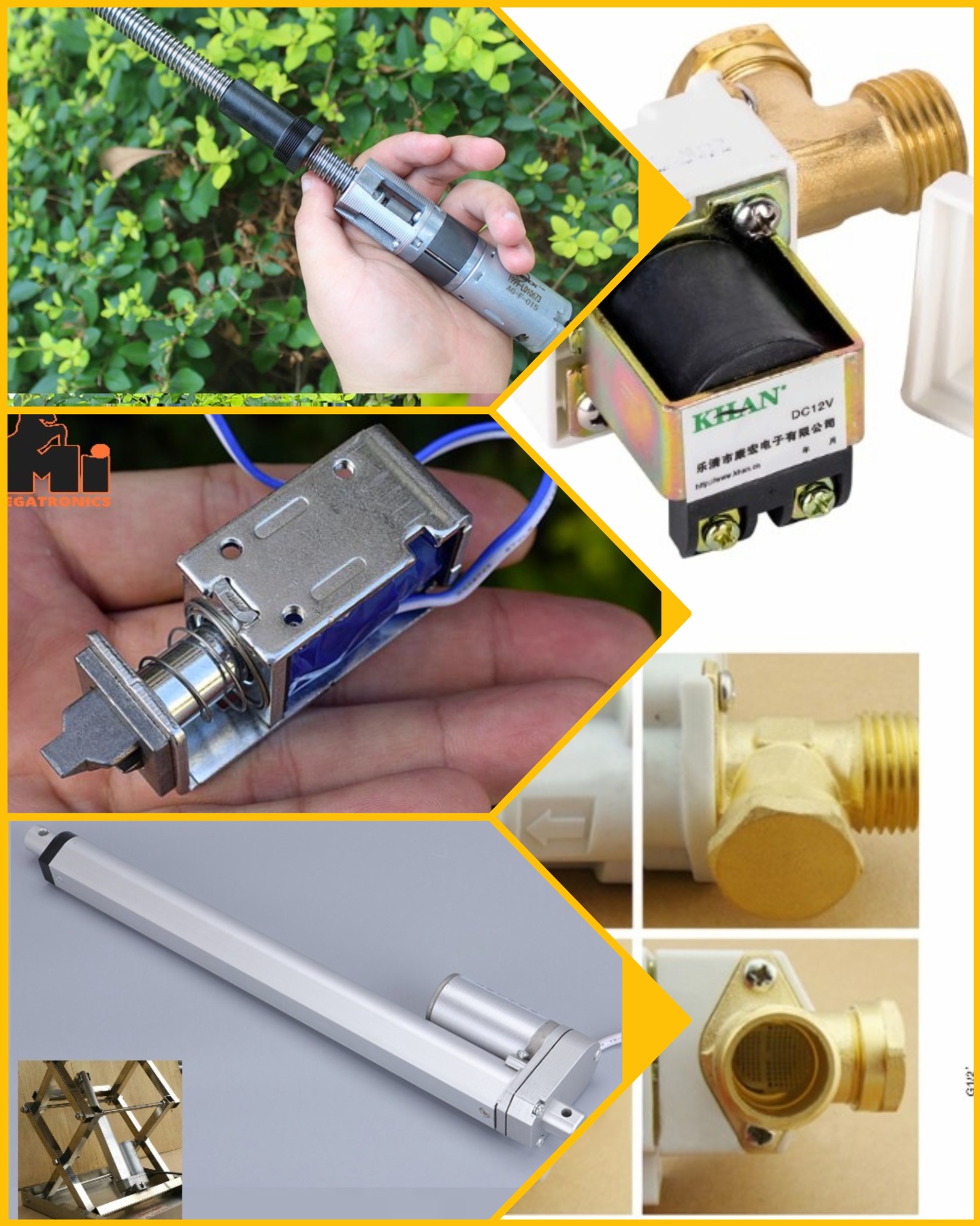 Solenoids, Actuators, valve, Lock, magnets